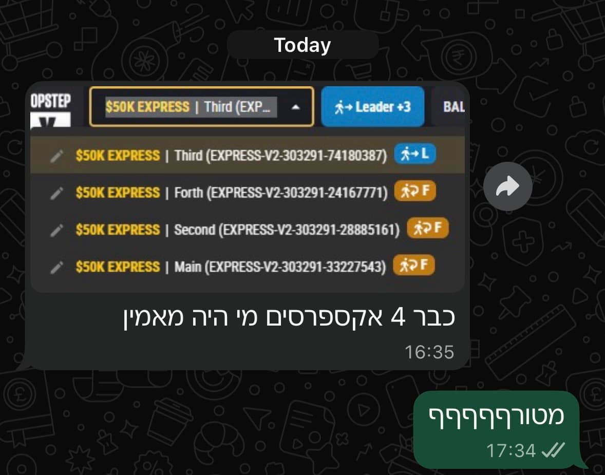 תוצאה - עסקה מוצלחת